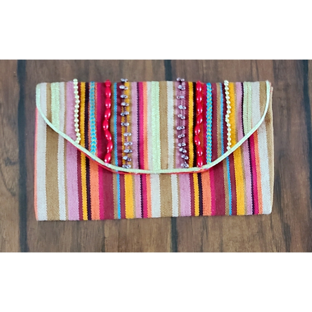 Limeted Edition Cloth Clutch in Like New Condition